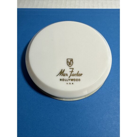 VINTAGE MAX FACTOR HOLLYWOOD PAN-CAKE MAKE-UP CREAM No 2 RARE FINDVTG MEDIUM